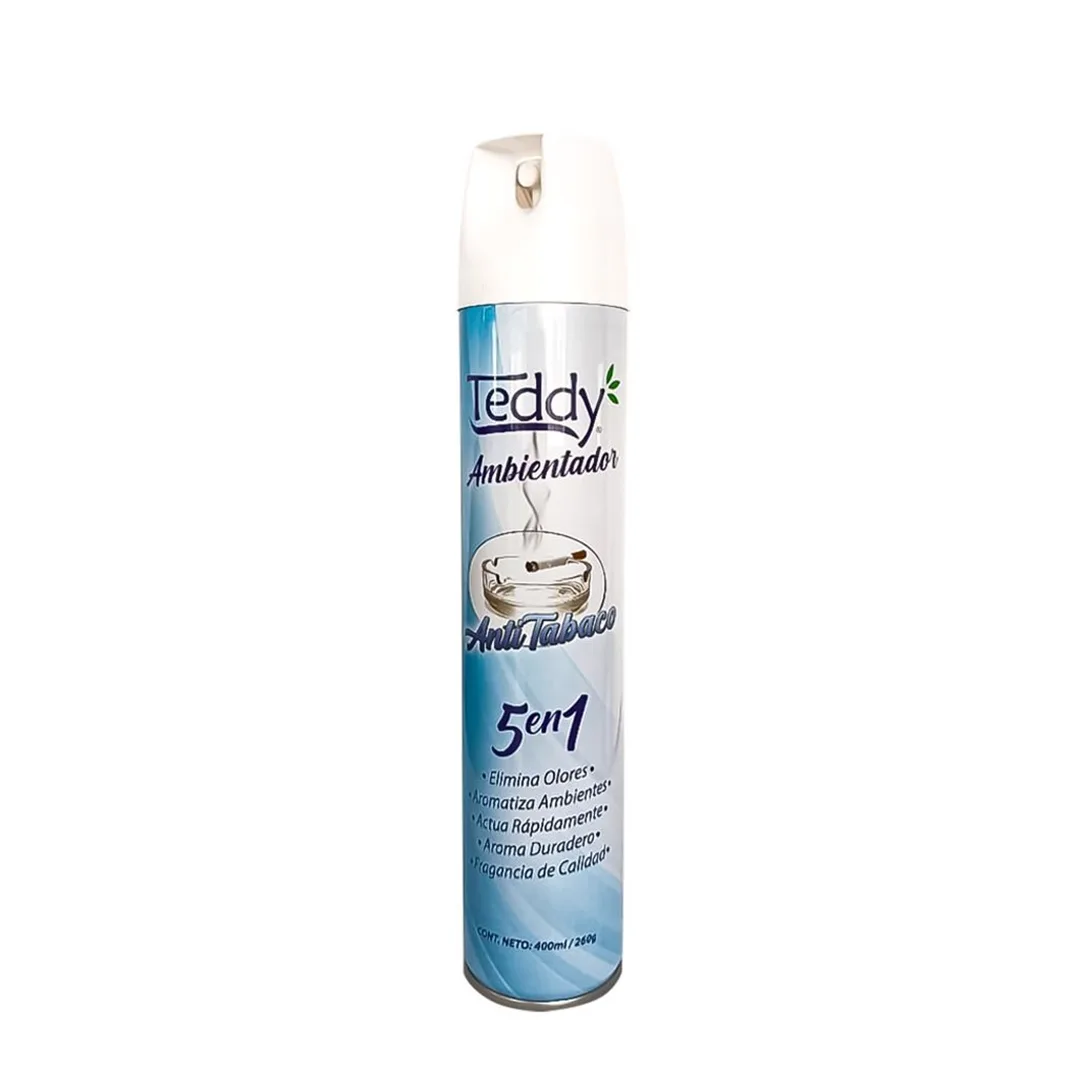 AMBIENTADOR TEDDY 400ML ANTI TABACO