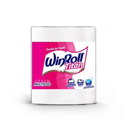 TOALLA DE PAPEL WIN ROLL TITAN 150 MTS