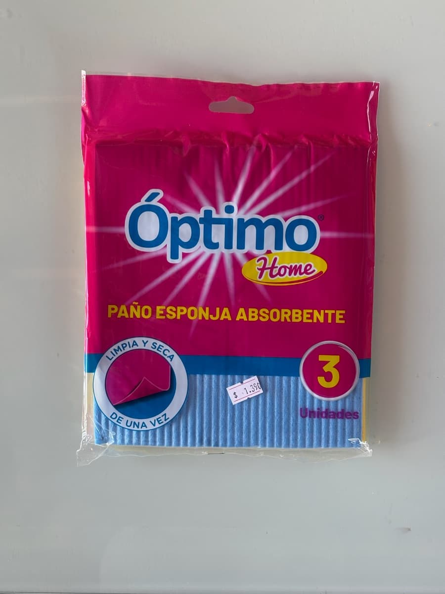 PAÑO ESPONJA 3UN OPTIMO