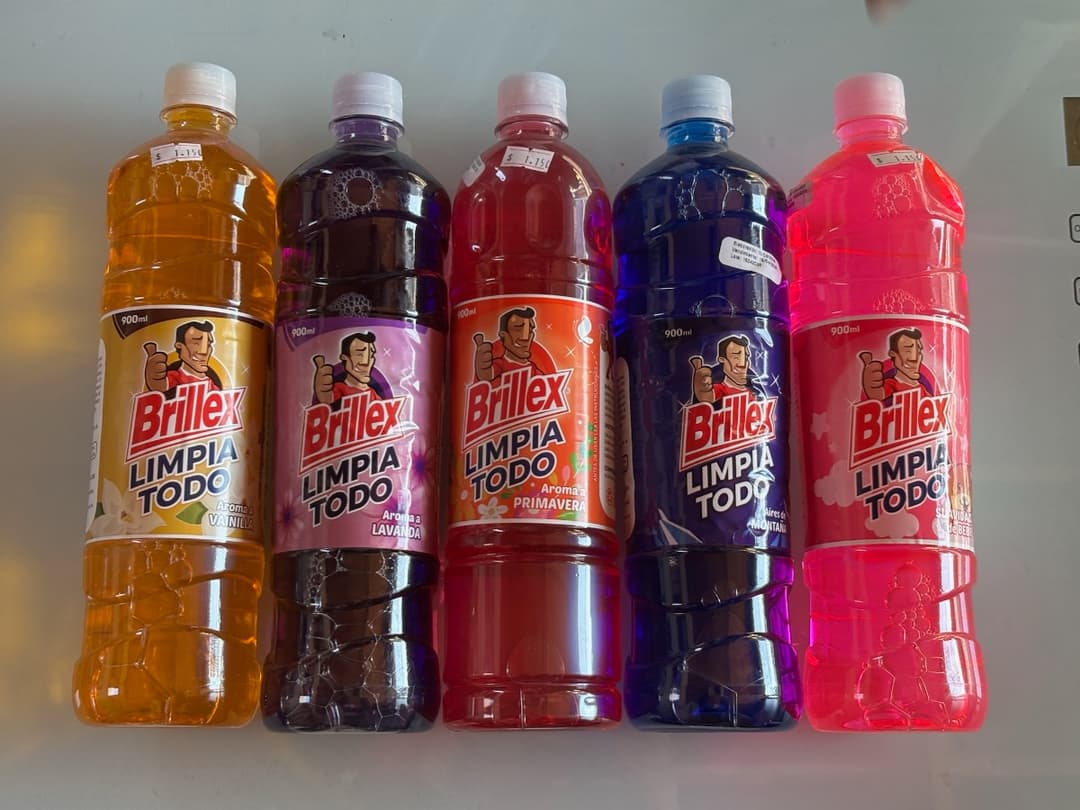 LIMPIADOR DE PISO BRILLEX 900 ml FRASCO