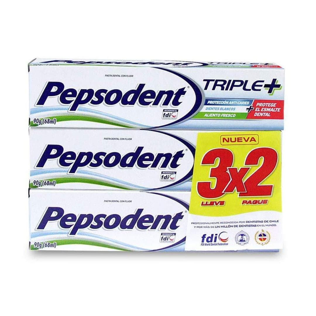 PEPSODENT PACK 3X2 TRIPLE+