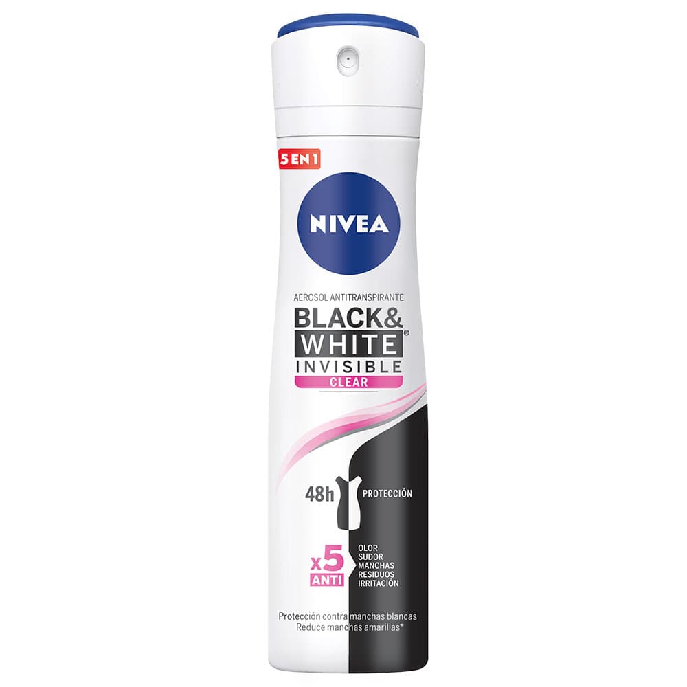 DESODORANTE NIVEA BLACK & WHITE