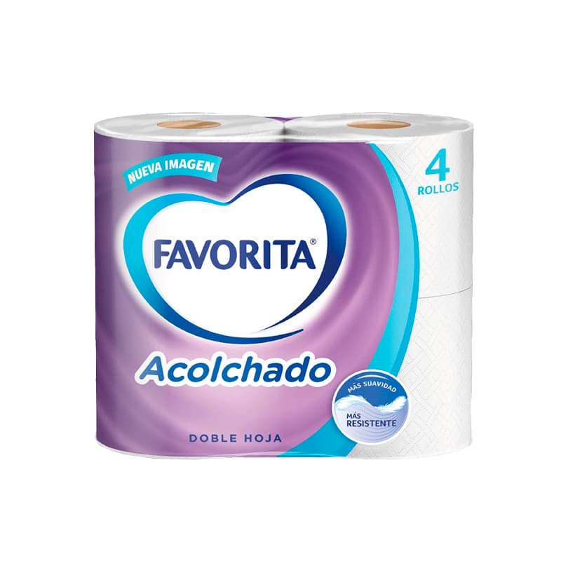 PAPEL HIGIENICO FAVORITA 4 UN X 22 MTS