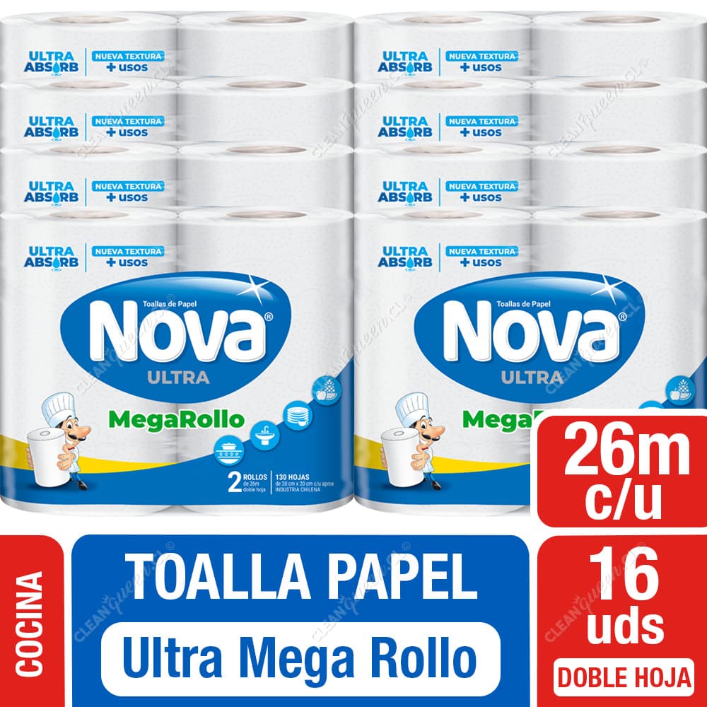 MANGA NOVA MEGA ROLLO X 8 PARES