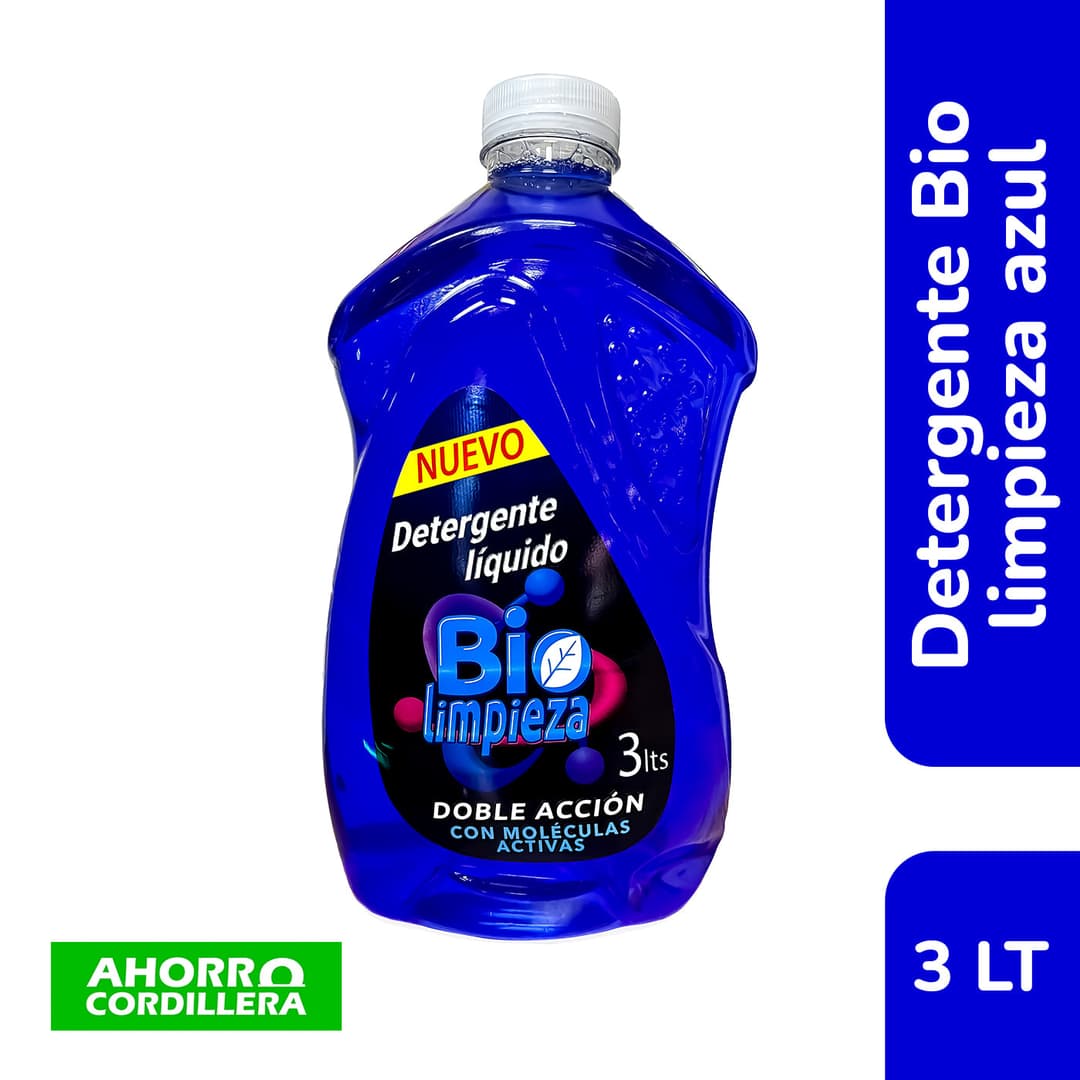 DETERGENTE BIO SPUM AZUL 3 LT