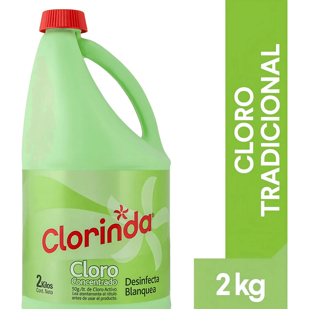 CLORO LIQUIDO CLORINDA 2 LTS