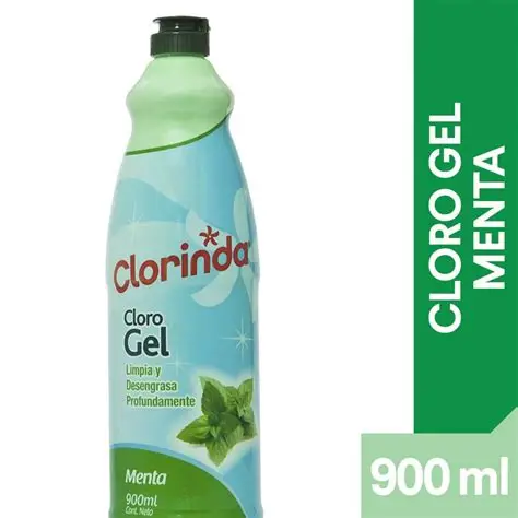 CLORO GEL CLORINDA MENTA 900 ML