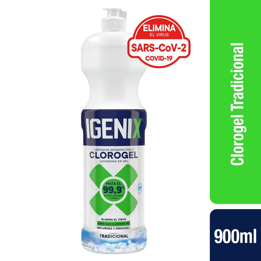 CLORO GEL IGENIX TRADICIONAL 900ML