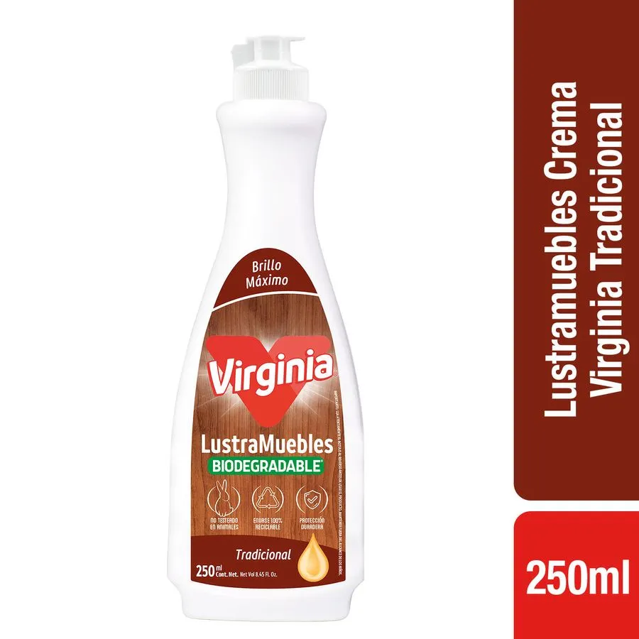 LUSTRA MUEBLES VIRGINA TRADICIONAL 250 ML
