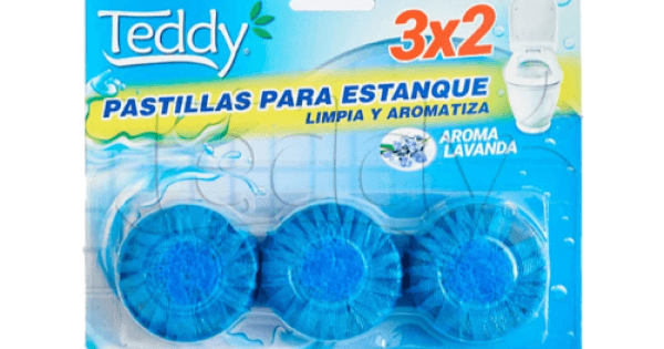 PASTILLA PARA ESTANQUE TEDDY 3 UN
