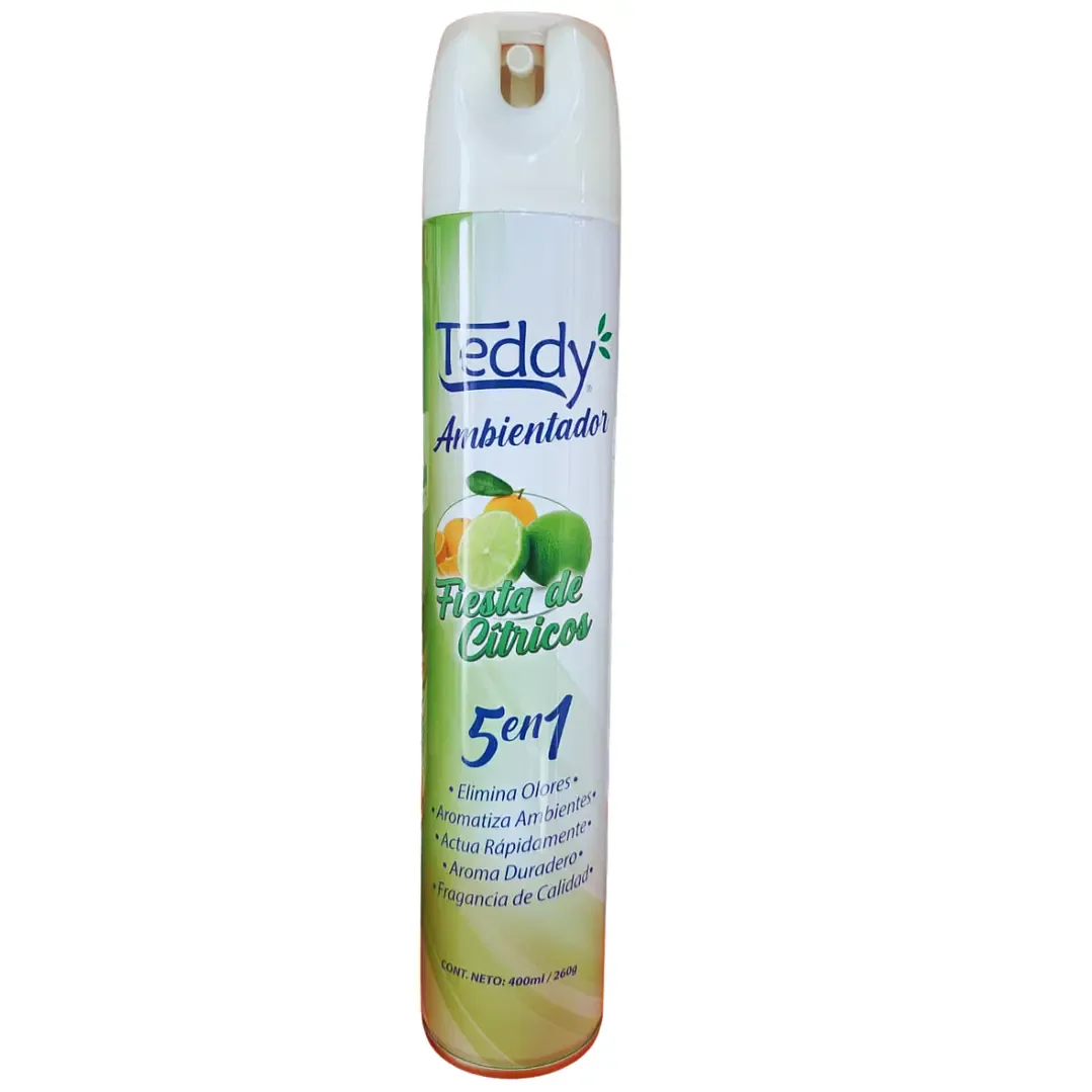 AMBIENTADOR TEDDY 400 ML FIESTA CITRICOS