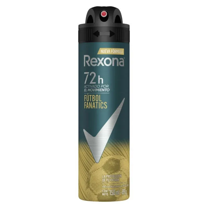 DESODORANTE REXONA SPRAY FUTBOL FANATIC