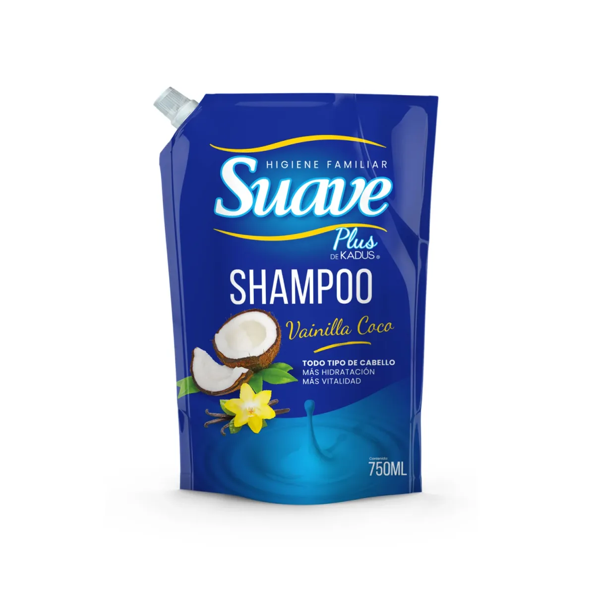 SHAMPOO KADUS PLUS 750 ML VAINILLA COCO